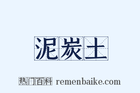 泥炭土是什么意思的图片